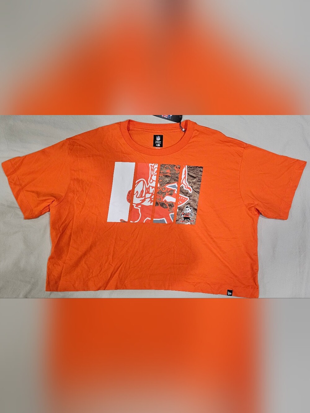 NFL Cleveland Browns Graphic Women's Crop T-Shirt